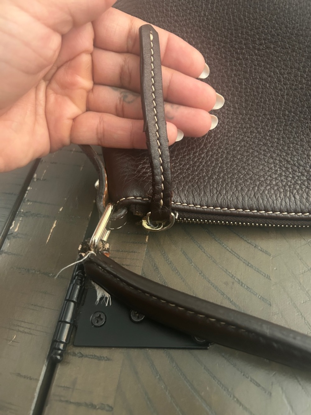 Dooney & Bourke Pebble Grain Leather Hobo bag - Picture 10 of 13
